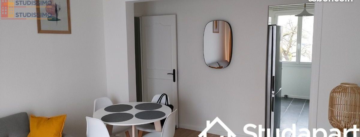 Studio meublé 9m² Mont-Saint-Aignan - Meublé, DPE D - Photo 2