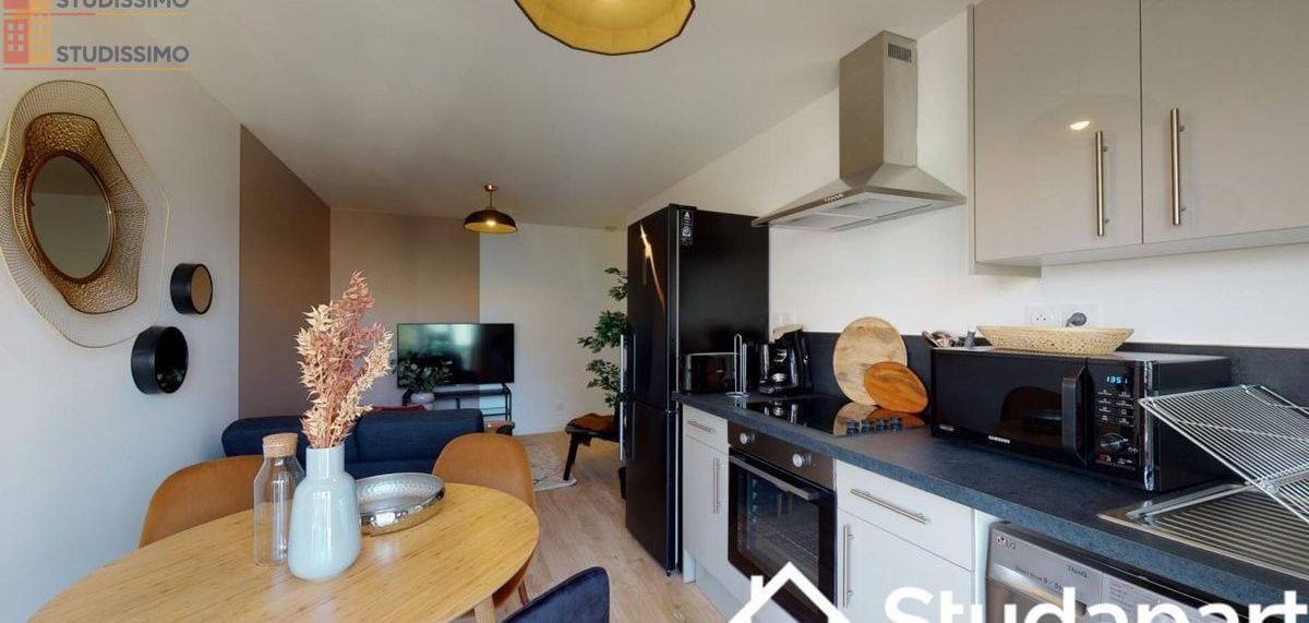 Studio meublé 12m² Rouen 76100 - DPE A, calme - Photo 9