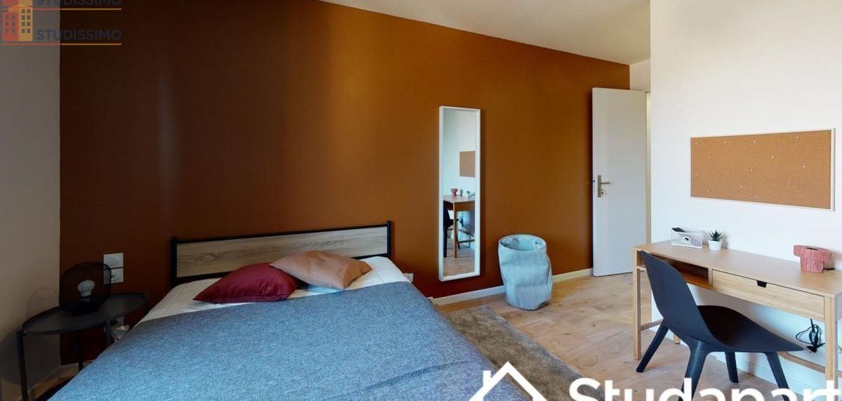 Studio meublé 12m² Rouen 76100 - DPE A, calme - Photo 1