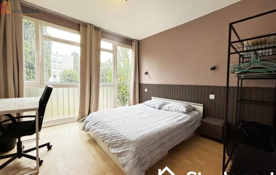 Studio meublé 9m² Mont-Saint-Aignan - Meublé, DPE D - Photo 2
