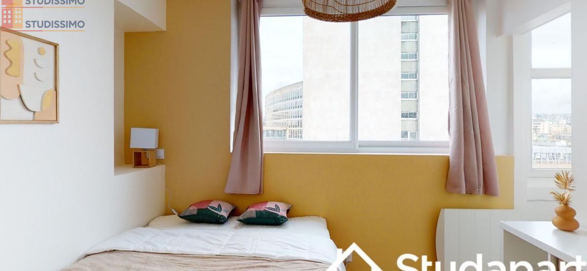 Studio meublé 12m² Rouen 76000 - Lumineux - Photo 1
