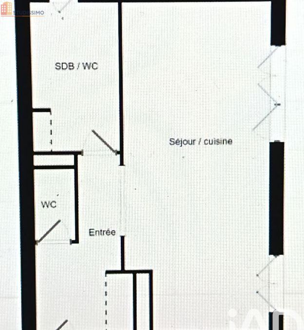 Studio 32m² Angers 49100 - Photo 2