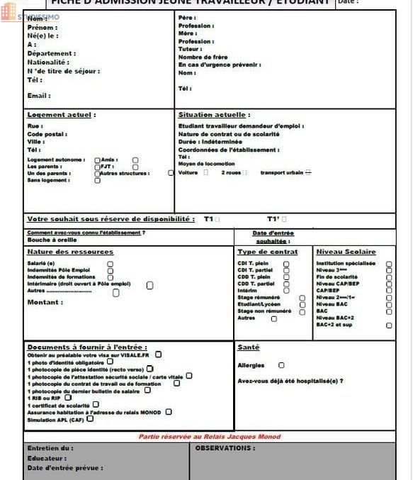 Studio meublé 21m² Villeurbanne - Résidence, pour 16-30 ans - Photo 1
