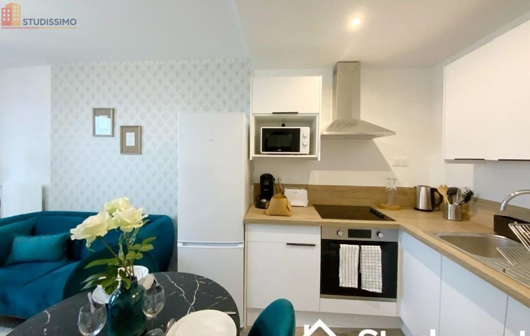 Studio meublé 9m² Rouen 76100 - Meublé, DPE A - Photo 9