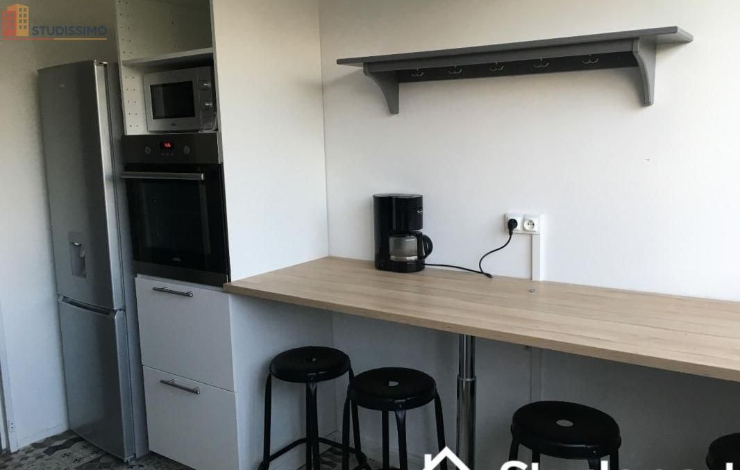 Studio meublé 10m² Mont-Saint-Aignan - Calme, 4e étage - Photo 3