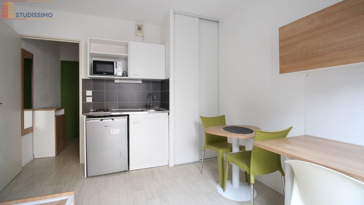 Studio meublé 18m² Villeurbanne 69100 - Meublé, proche République - Photo 4