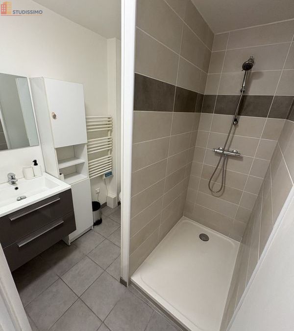 Studio meublé 28m² Rouen centre - Meublé, 1er étage - Photo 1