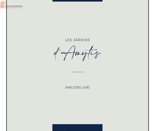 Studio 39m² Angers 49000 - Résidence Les Jardins d'Amytis - Photo 1