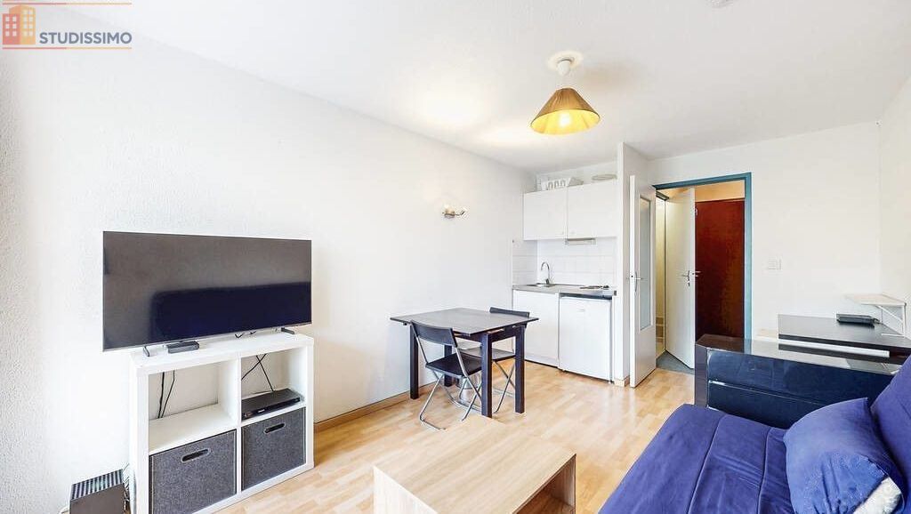 Studio 20m² Angers - Meublé, balcon - Photo 2