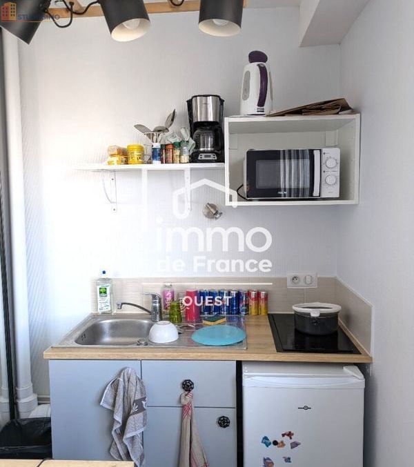 Studio 14m² Angers 49100 - Dernier étage, lumineux - Photo 4