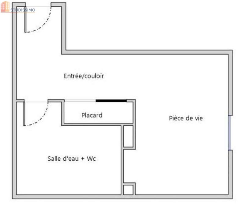 Studio 16m² Angers 49000 - Proche ESA et UCO - Photo 1