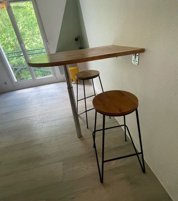 Studio meublé 20m² Darnétal - Calme, 2e étage - Photo 1
