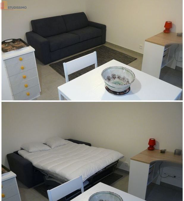 Studio meublé 26m² Rouen centre - Lumineux, proche services - Photo 1