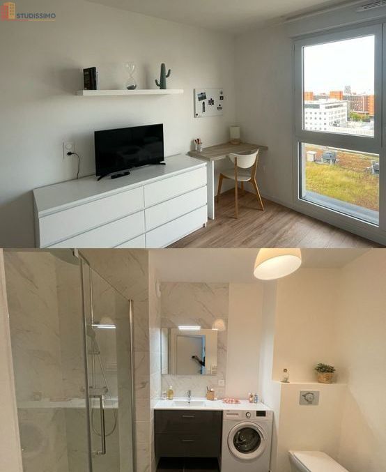 Studio 23m² Le Havre 76600 - Meublé, vue panoramique - Photo 1
