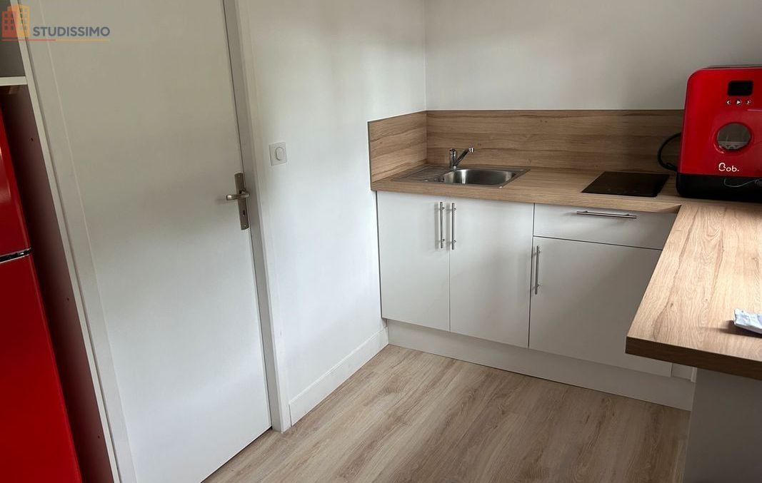 Studio meublé 21m² Oissel - Mezzanine, meublé - Photo 1