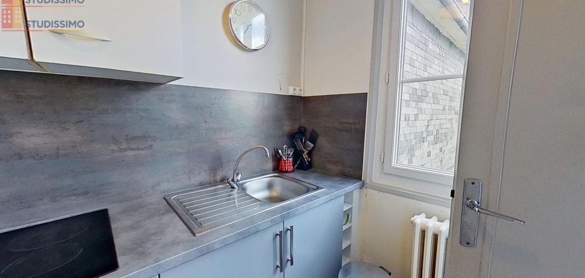 Studio meublé 25m² Rouen 76000 - Meublé, DPE D - Photo 5