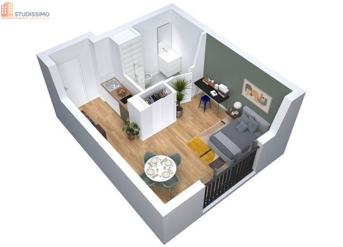 Studio 24m² Avranches - Delta - Photo 6