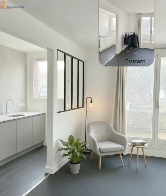 Studio 31m² Granville centre - Rénové, proche plage - Photo 2