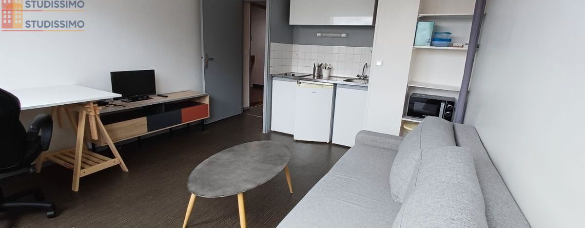 Studio meublé 21m² Rouen 76000 - Meublé, dernier étage - Photo 4
