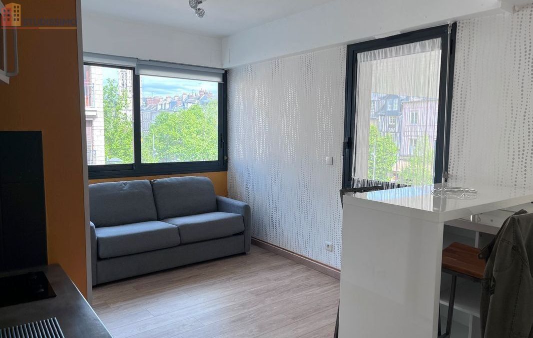 Studio meublé 20m² Rouen centre - Meublé, 2e étage - Photo 2