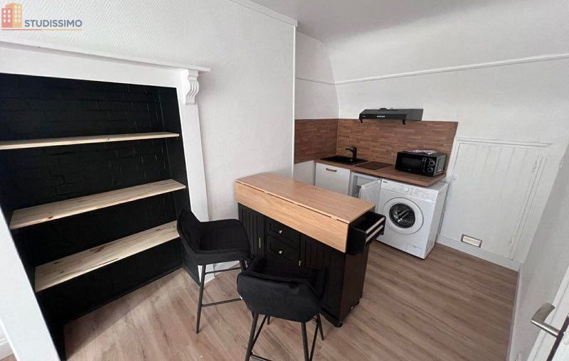 Studio meublé 20m² Dieppe centre - Calme, lumineux - Photo 0