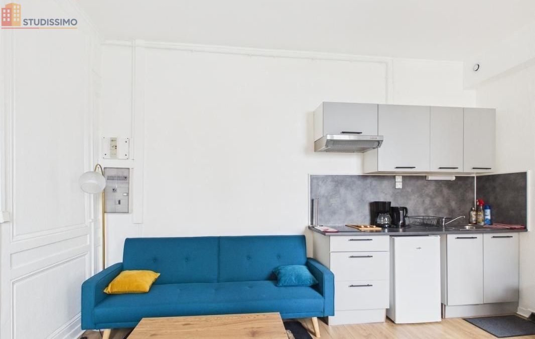 Studio meublé 27m² Rouen 76000 - Meublé, DPE C - Photo 3