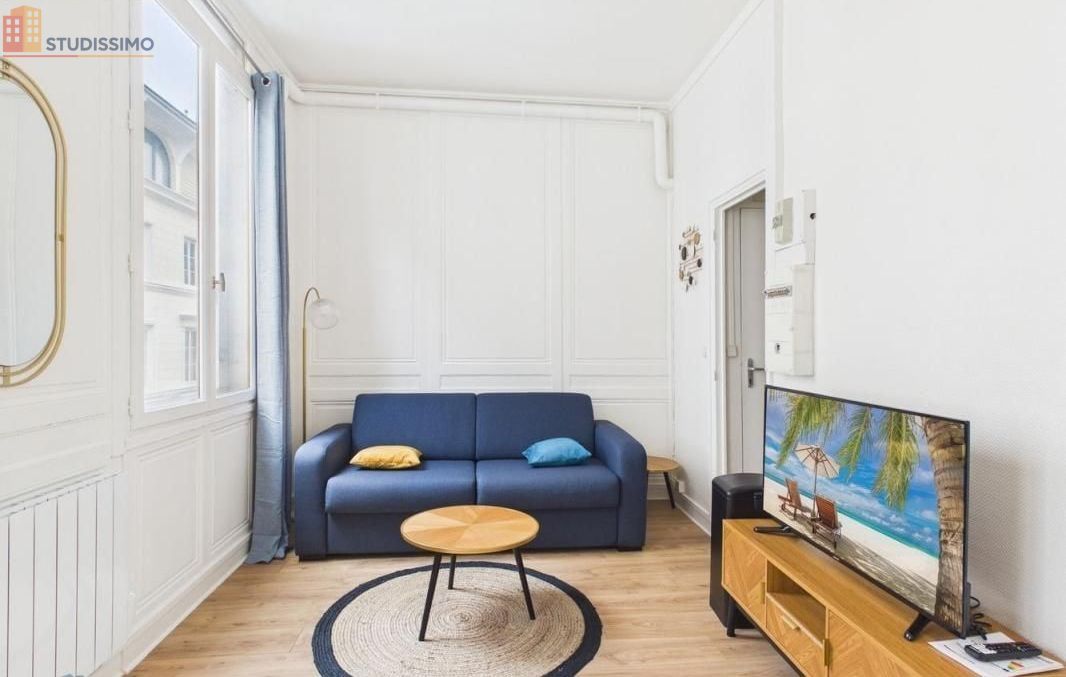 Studio meublé 18m² Rouen 76000 - Meublé, DPE C - Photo 9