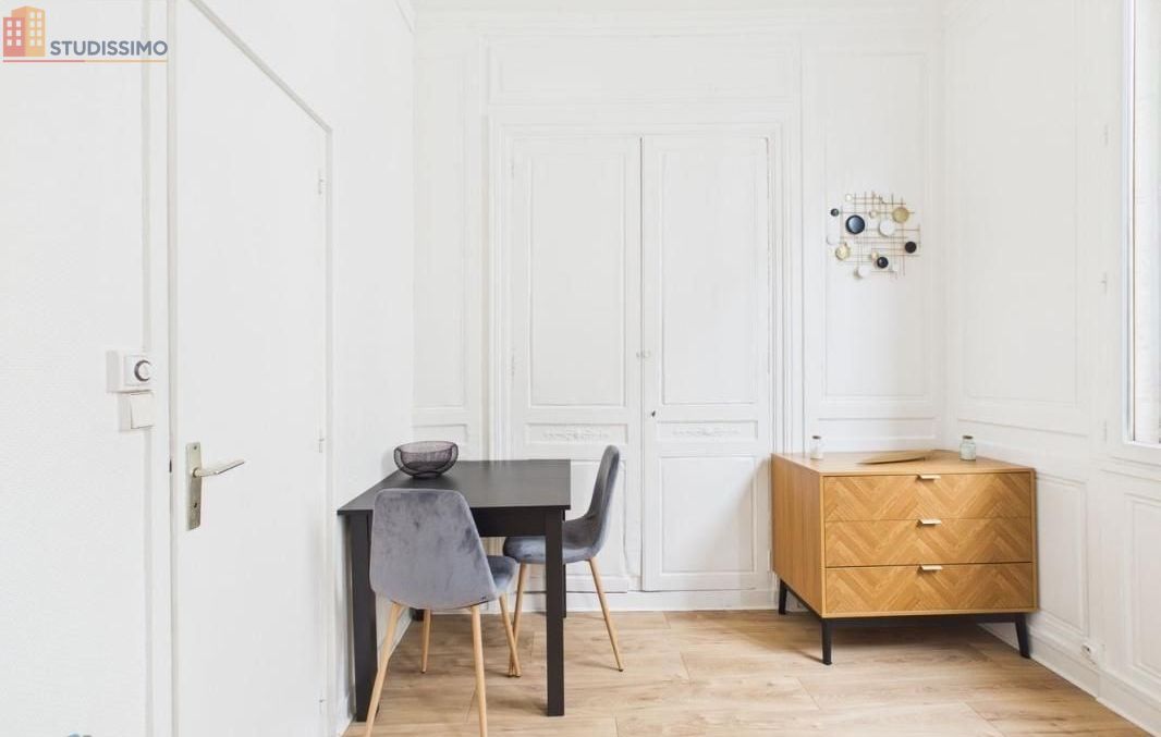 Studio meublé 18m² Rouen 76000 - Meublé, DPE C - Photo 1