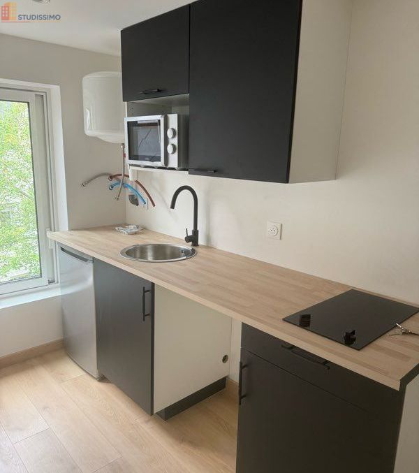 Studio meublé 15m² Rouen 76000 - Refait à neuf, lumineux - Photo 1