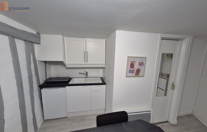 Studio meublé 20m² Rouen 76000 - Meublé, DPE D - Photo 2