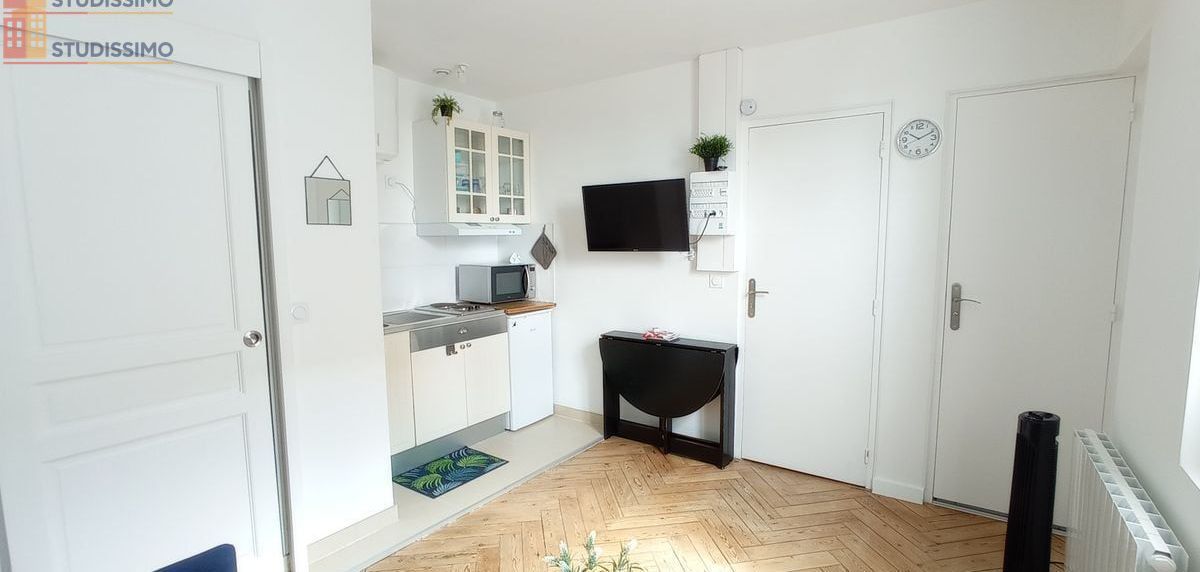 Studio meublé 15m² Rouen 76100 - Équipé, charges incluses - Photo 1