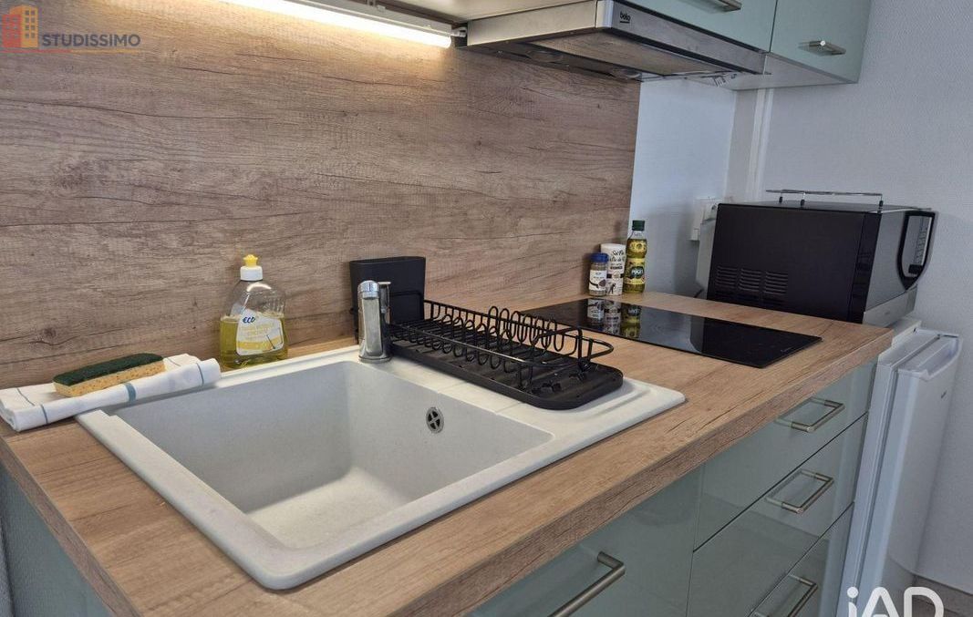 Studio 22m² Reims - calme, lumineux - Photo 8