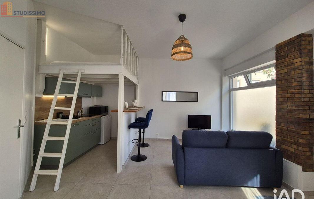 Studio 22m² Reims - calme, lumineux - Photo 7