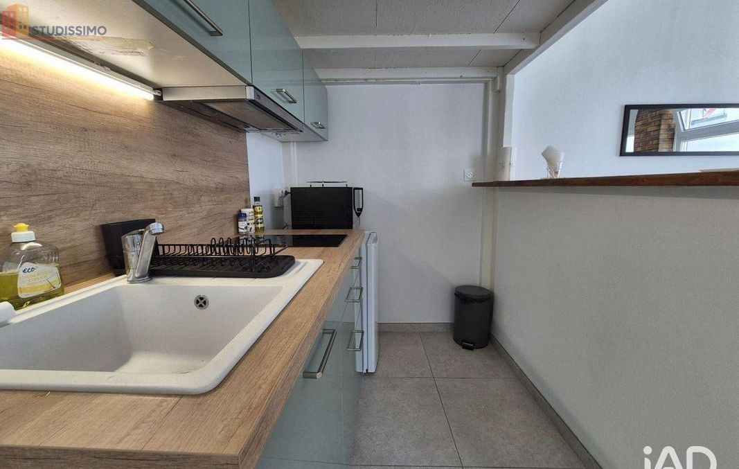 Studio 22m² Reims - calme, lumineux - Photo 6