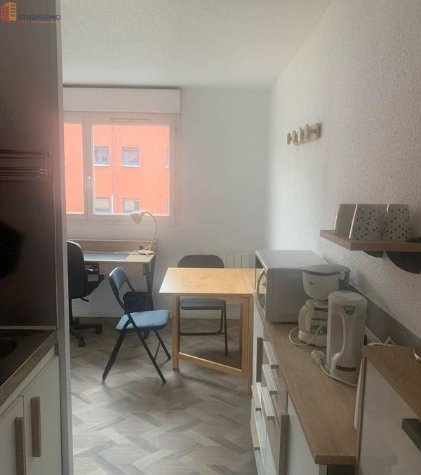 Studio meublé 20m² Rouen Pasteur - Meublé, lumineux - Photo 11