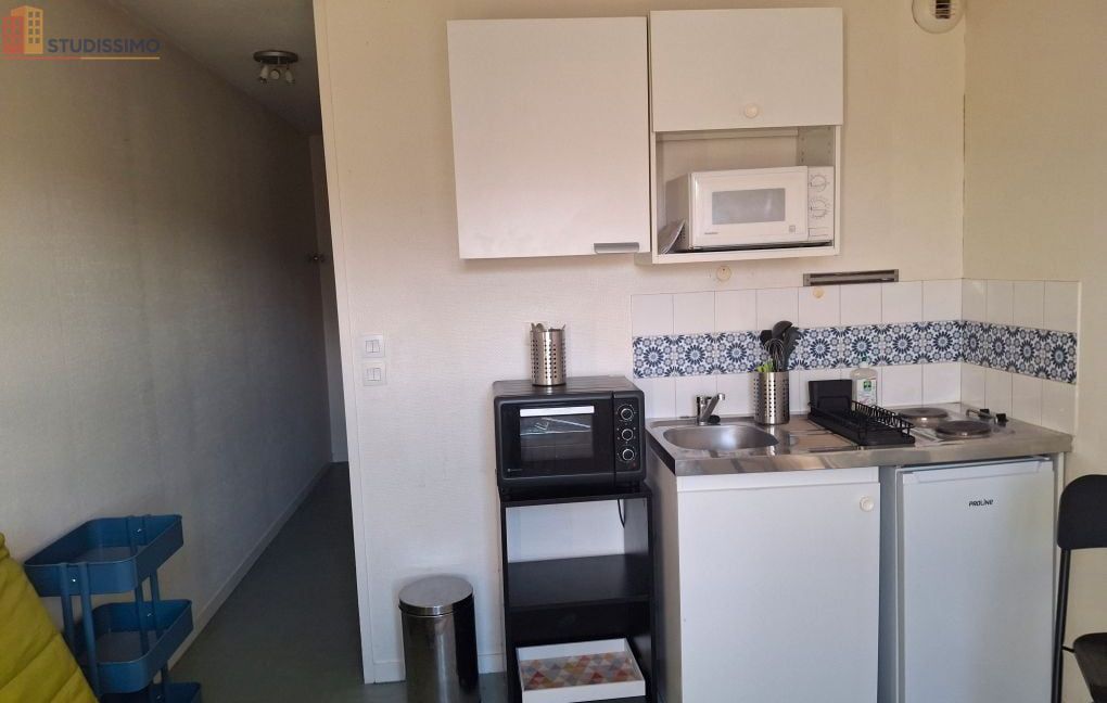 Studio meublé 20m² Rouen 76000 - Meublé, rive droite - Photo 1