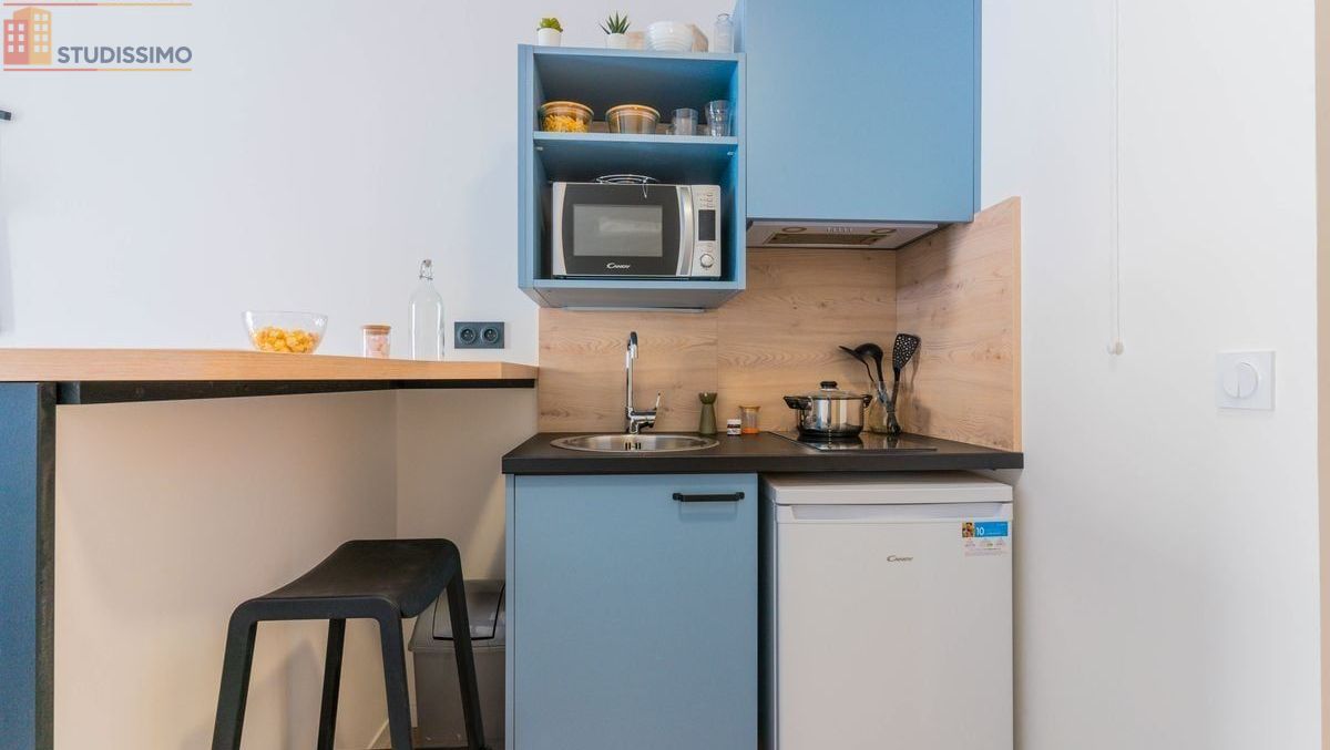Studio meublé 18m² Rouen 76100 - Résidence étudiante, sécurisée - Photo 5