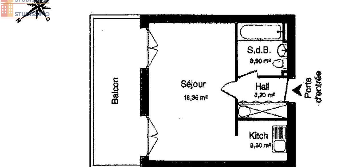 Studio 29m² Rouen 76000 - Meublé, proche Hôtel de ville - Photo 3