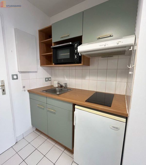 Studio meublé 25m² Rouen 76000 - Parking, meublé - Photo 2