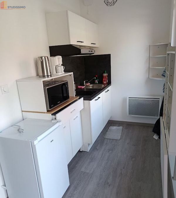 Studio meublé 27m² Rouen 76000 - Meublé, DPE C - Photo 1