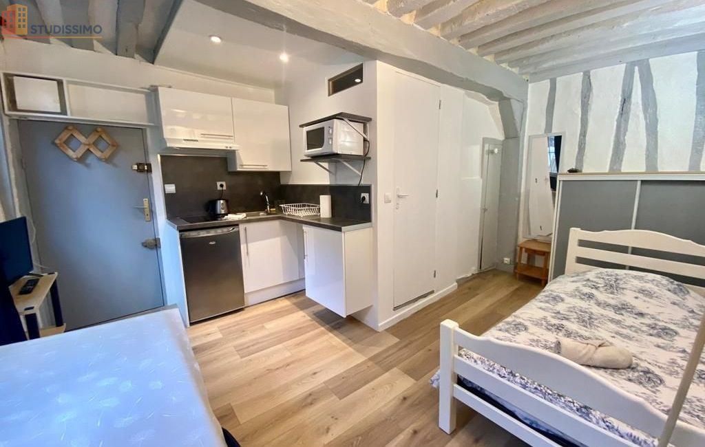 Studio meublé 16m² Rouen 76000 - Lumineux, 1er étage - Photo 4