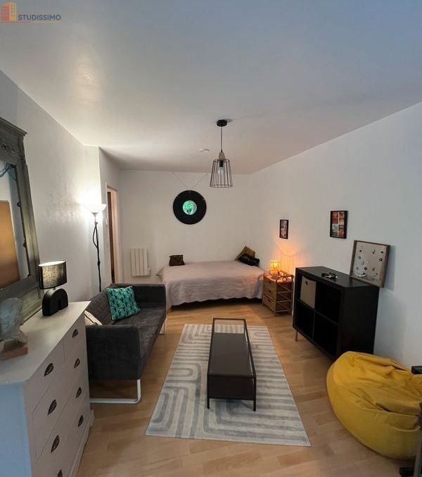Studio meublé 25m² Rouen 76000 - Terrasse, parking - Photo 1
