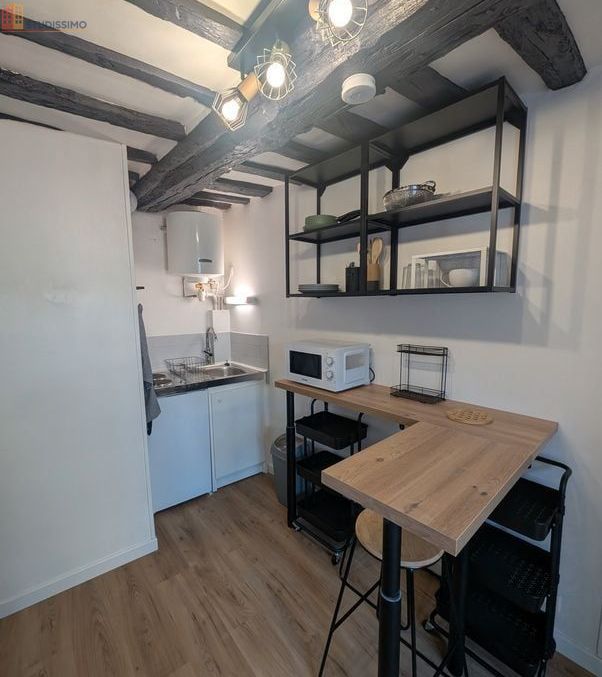Studio 13m² Rouen 76000 - Meublé, étage 2/3 - Photo 5