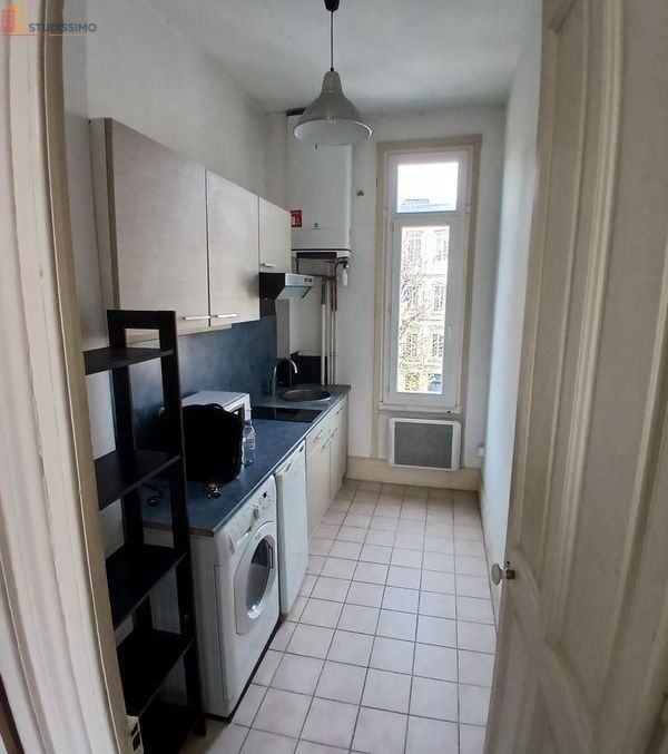 Studio meublé 28m² Rouen Pasteur - Meublé, 2e étage - Photo 3