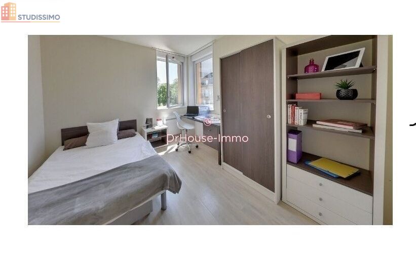 Studio 19m² Reims 51100 - Vue dégagée, lumineux - Photo 1