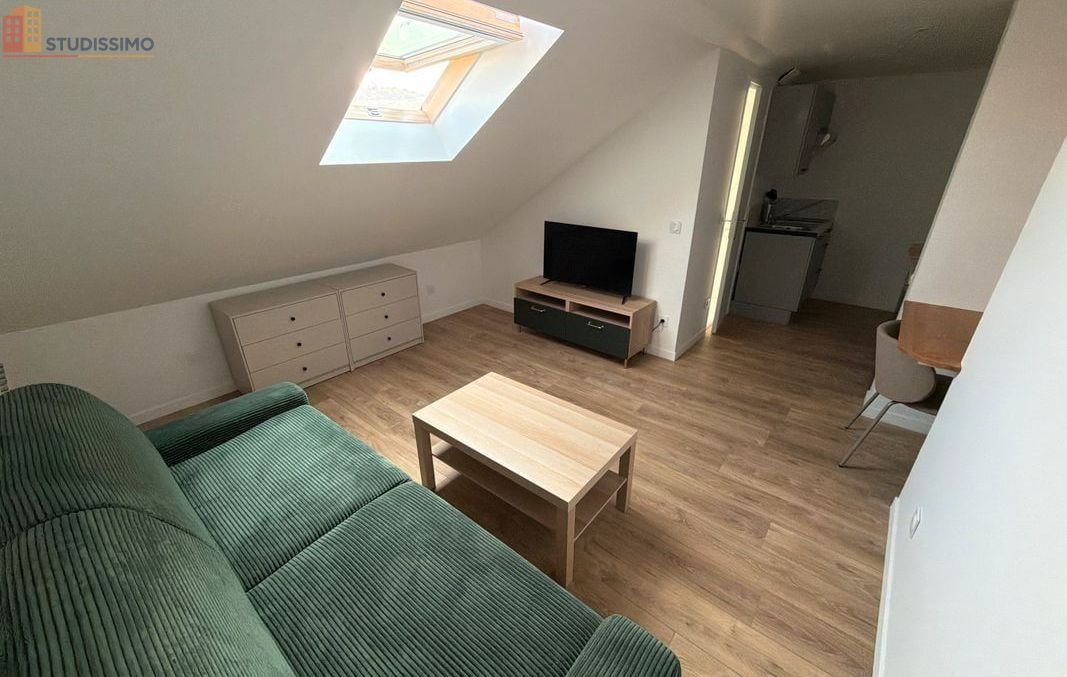 Studio meublé 14m² Rouen - Proche CHU, 5e étage - Photo 4