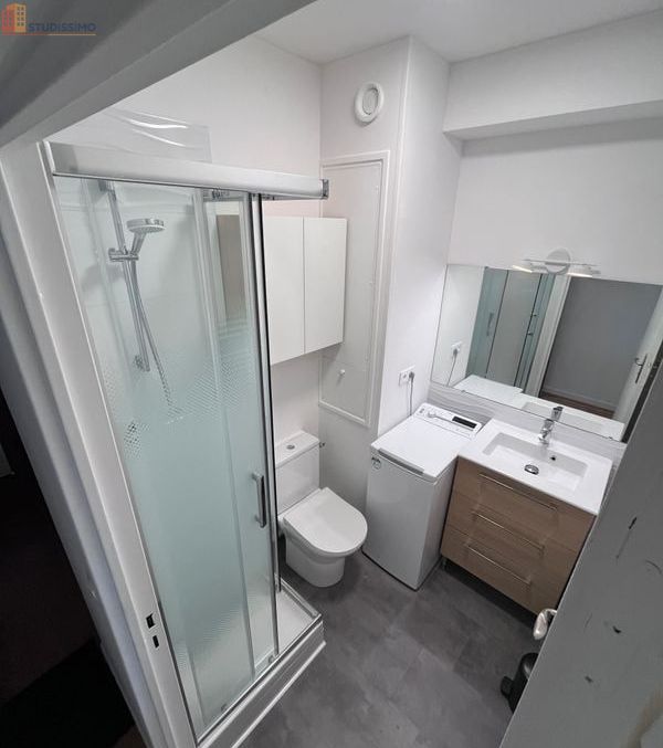 Studio 21m² Rouen 76000 - Meublé, terrasse - Photo 1