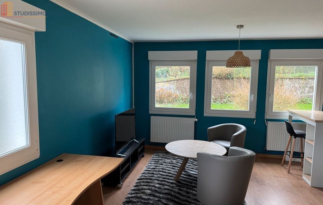 Studio meublé 35m² Lillebonne - Charmant, meublé - Photo 2