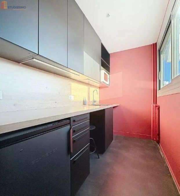 Studio meublé 30m² Rouen centre - Rénové, vue dégagée - Photo 3