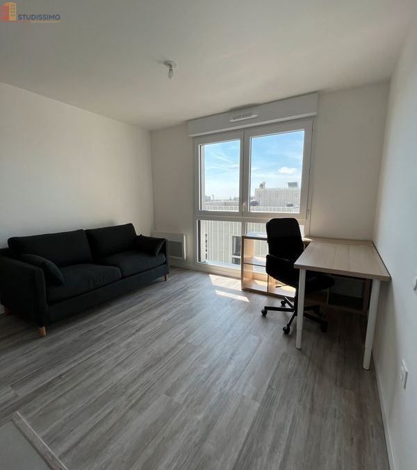 Studio meublé 23m² Le Havre 76600 - Récente, 8e étage - Photo 14